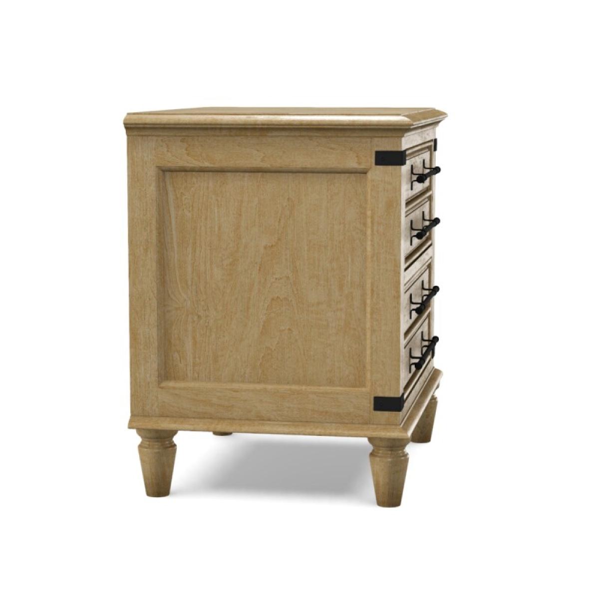 Farmhouse Chic 2-Drawer Nightstand - Image 33