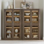 2 Piece Bunching Cabinet Set