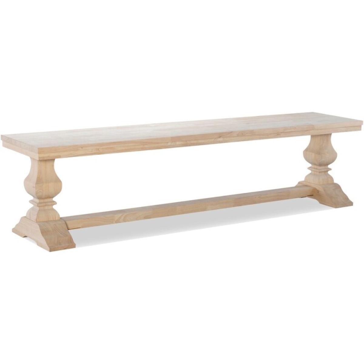 48c779f52bc87da99a1cc8d7882a5edd 74" Trestle Bench Top & Base - BE18B - Image 1