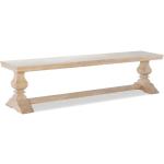 74" Trestle Bench Top & Base - BE18B
