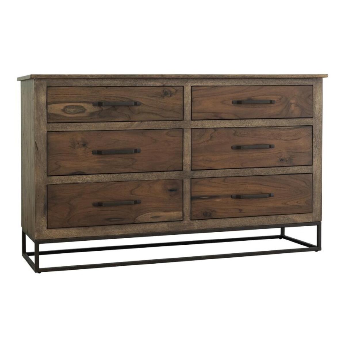 6 Drawer, Dresser - Natural Teca - Image 2