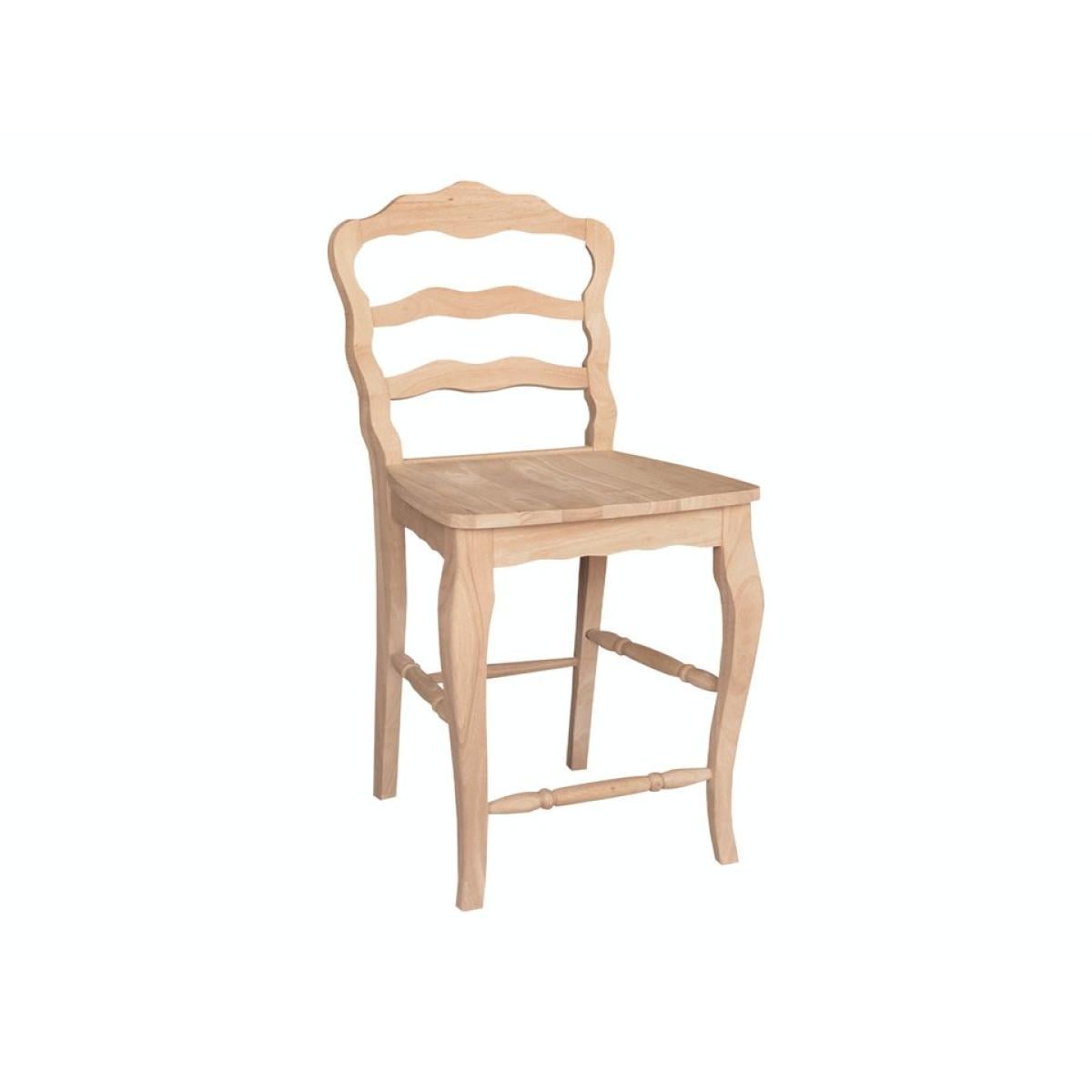 24'' Versailles Ladderback Counter Stool - Image 2