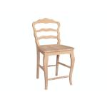 24'' Versailles Ladderback Counter Stool