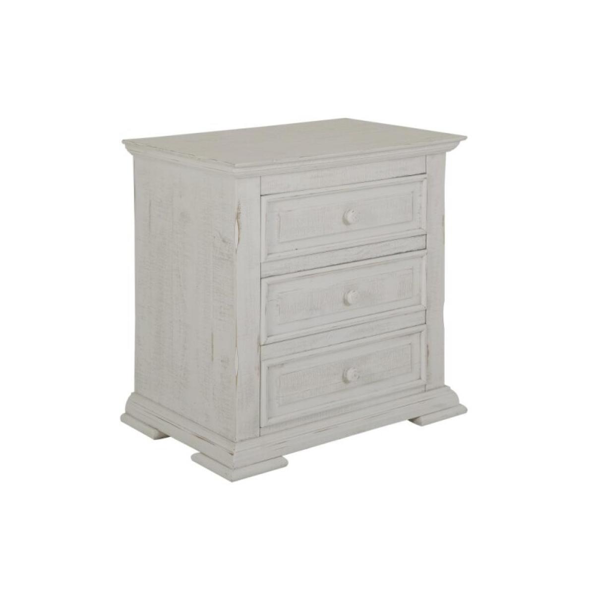 3 Drawer Nightstand - Terra - Image 2