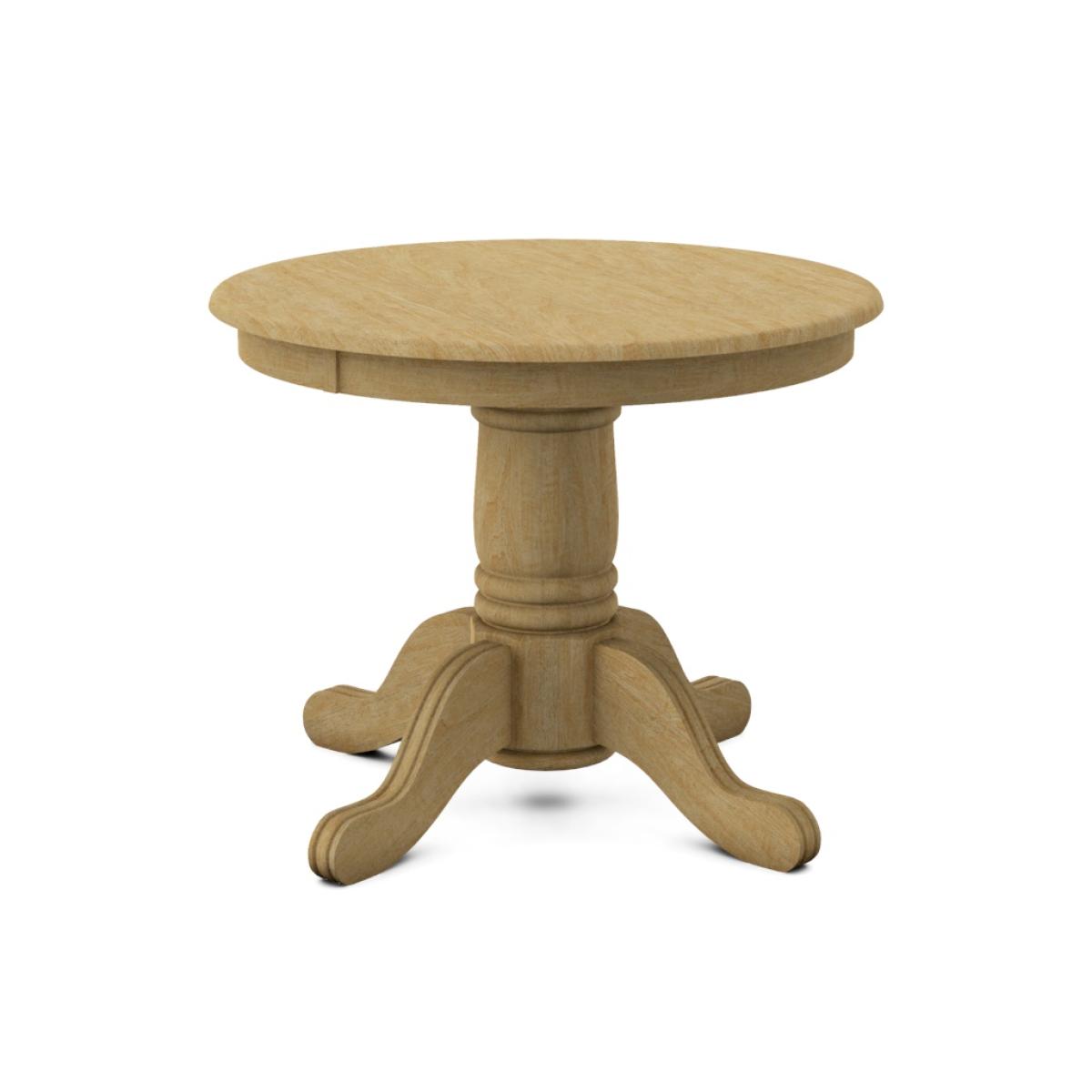 Build Your Own Pedestal Table w/30"H Medium Turned Pedestal for Solid Tops - Image 16
