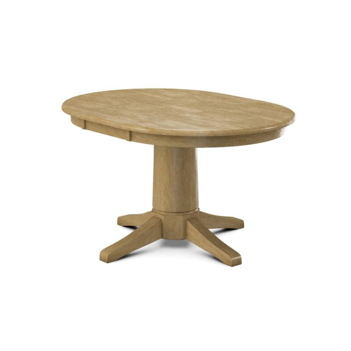 Build Your Own Pedestal Table w/ 30"H Transitional Pedestal for Extension Tops - Image 9
