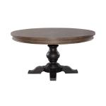Single Pedestal Table Base- Black - Image 4