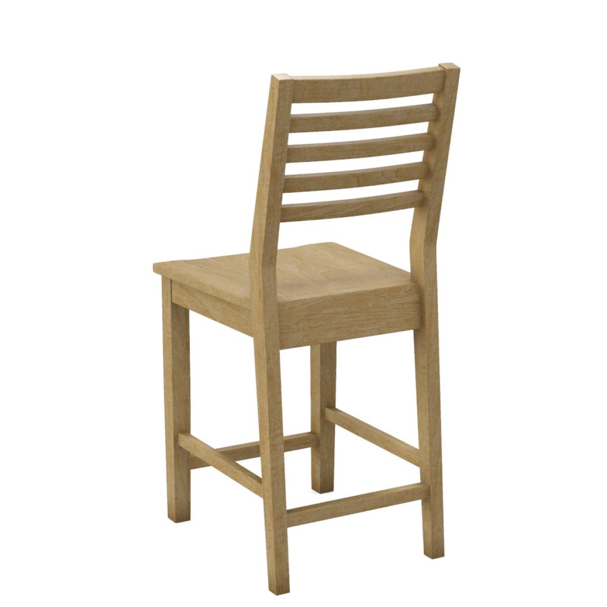 24" Aspen Ladder Back Counter Stool - Image 20