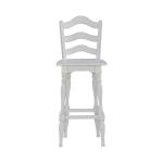Magnolia Manor Ladderback Swivel Bar Stool - Image 3