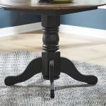 Drop Leaf Table Base- Black