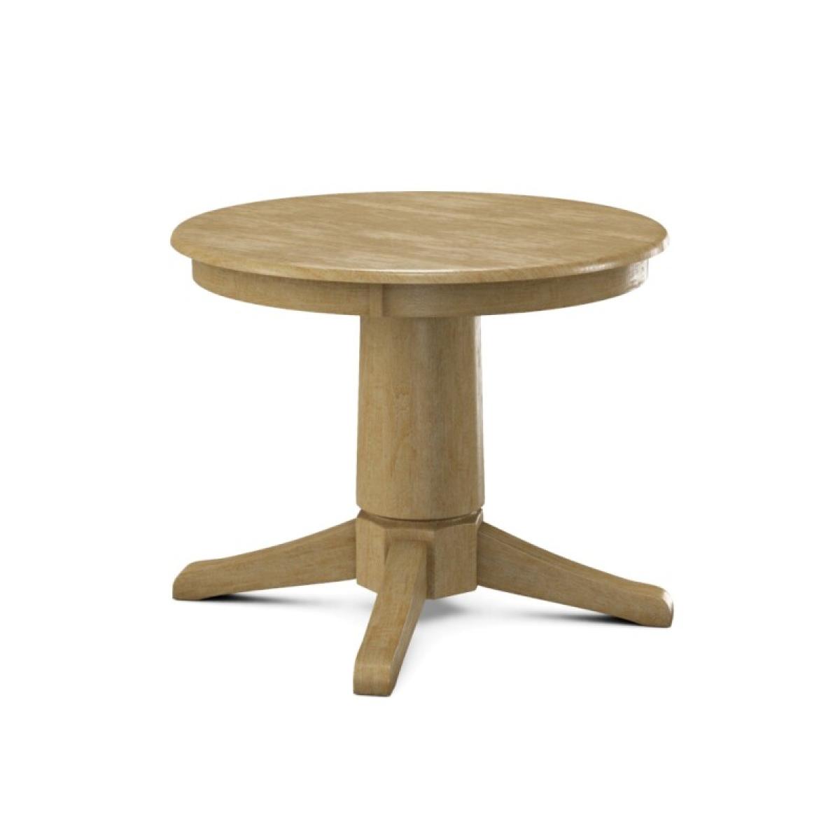 Build Your Own Pedestal Table w/ 30"H Transitional Pedestal for Solid Tops - Image 11