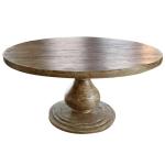 Bonanza, Round Dining Table-Brown - Bonanza