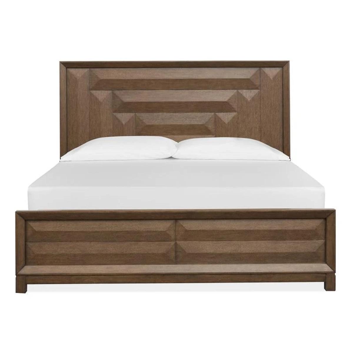 Callisto B6396-54H Wood Queen Panel Bed Headboard KD - Image 2