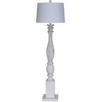 Elmwood Floor Lamp - White - Image 4