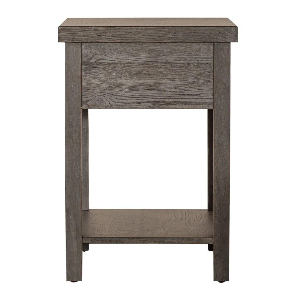 Modern Farmhouse Drawer Chair Side Table - Image 6