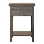 Modern Farmhouse Drawer Chair Side Table - Image 6