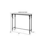 Bourges Console Table, 2 Cartons - Image 9