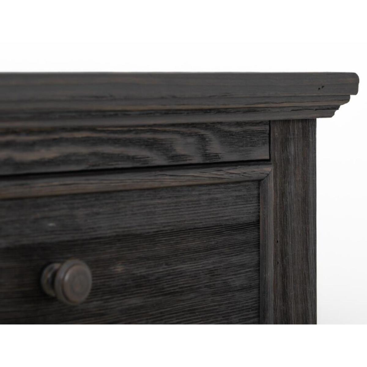 3 Drawer, Nightstand - Terra Dark - Image 8