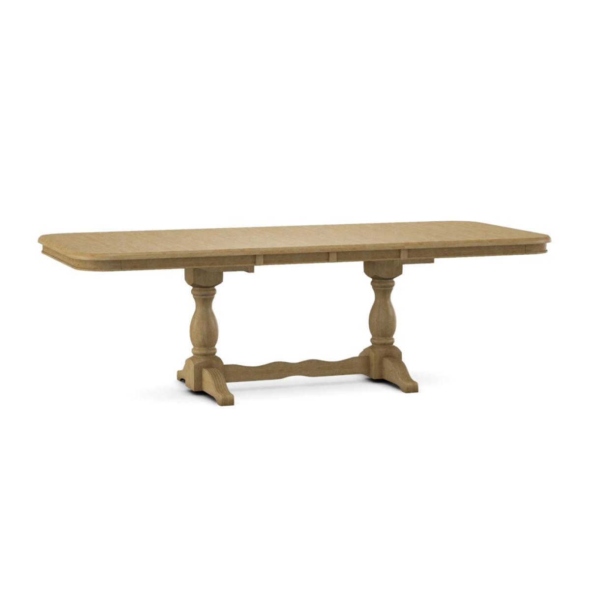 Double Butterfly Leaf Table Top w/ Double Pedestal Base - T-4268XBB - Image 21