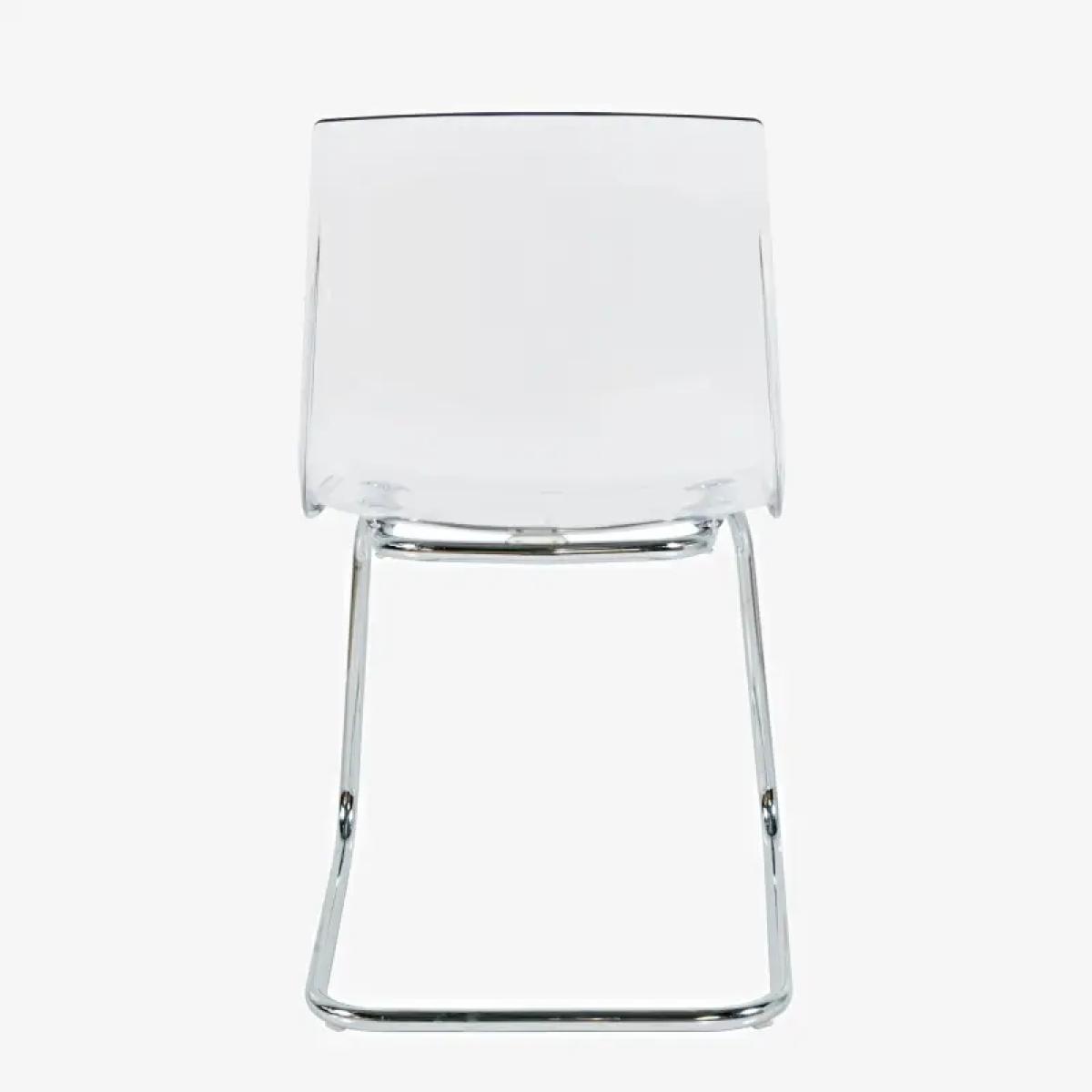 Clarity Transparent Dining Chair - Image 10