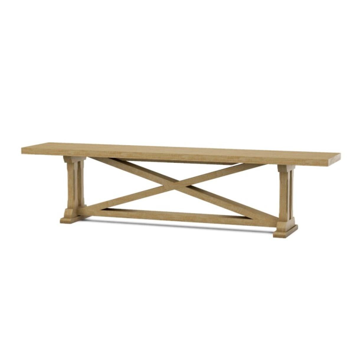 Alexa Trestle Bench Top & Base - BE-172TA - Image 7