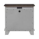 River Place 3 Drawer Nightstand w/ Charging Station - Image 6