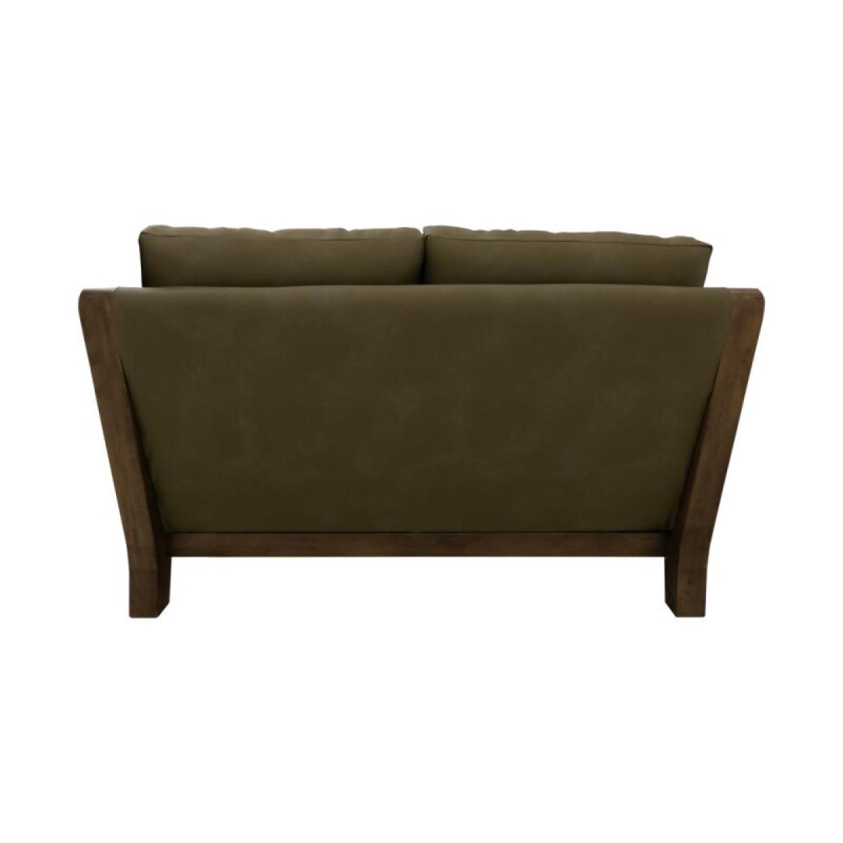 Wooden Frame, Upholstered Loveseat - Xel-Ha II - Image 4