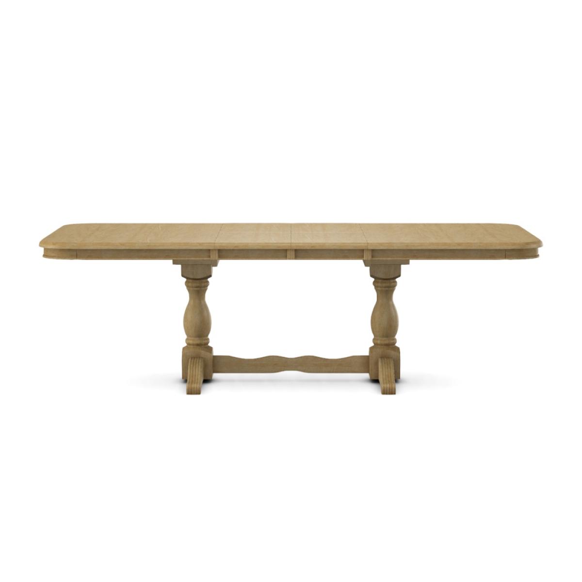 Double Butterfly Leaf Table Top w/ Double Pedestal Base - T-4268XBB - Image 5