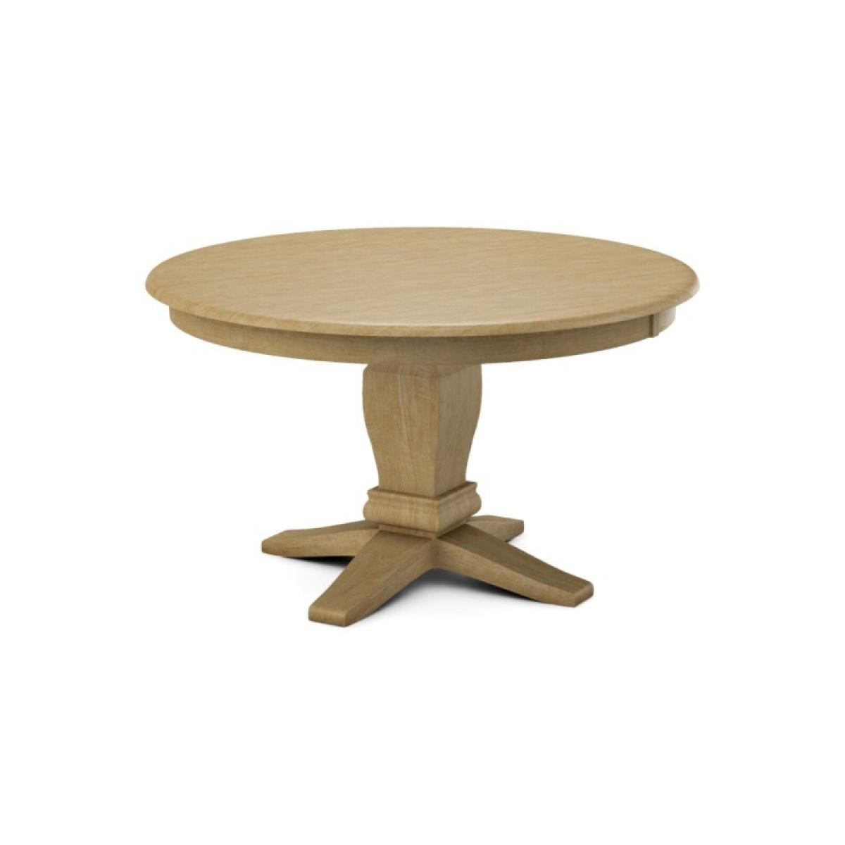 Build Your Own Pedestal Table w/ 52" Round Tabletop w/Reverse Bevel Edge - Image 35