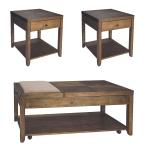 Mitchell 3 Piece Set (1-Cocktail 2-End Tables) - Image 3