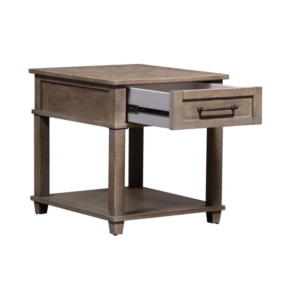 Parkland Falls Rectangular End Table - Image 5