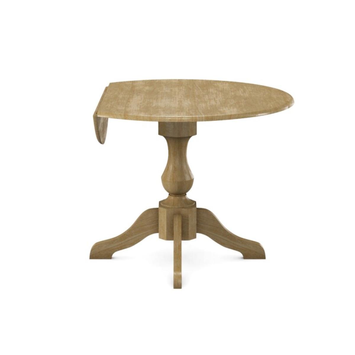 Build Your Own Pedestal Table w/ 42"Dropleaf Top - Image 23