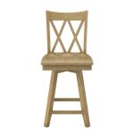 24'' XX Back Swivel Counter Stool - Image 5