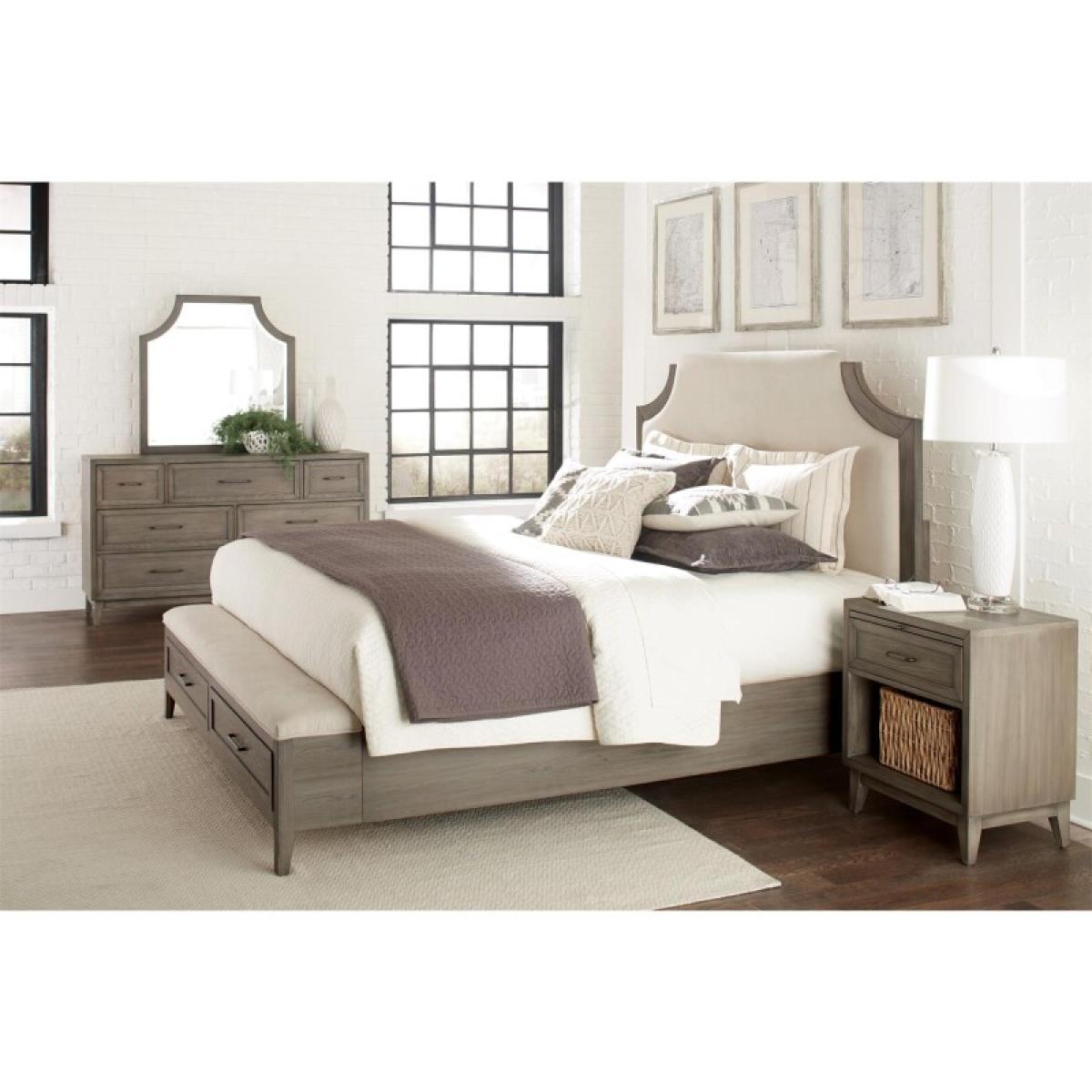Vogue King Upholstered Storage Bed - Image 2