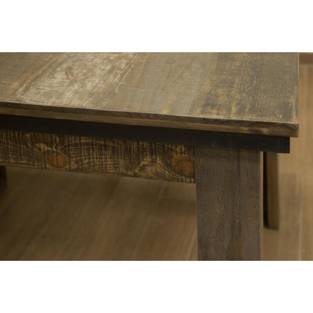42" Dining Table - Loft Brown - Image 4