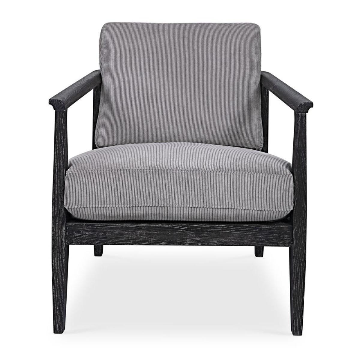 Brunei Accent Chair, Gray - Image 2