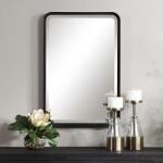 Crofton Vanity Mirror, Black - Image 6