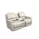Greyson Power Reclining Loveseat W/ Headrest, Lumbar & Console