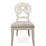 Scroll Uph Side Chair 2in - Image 3