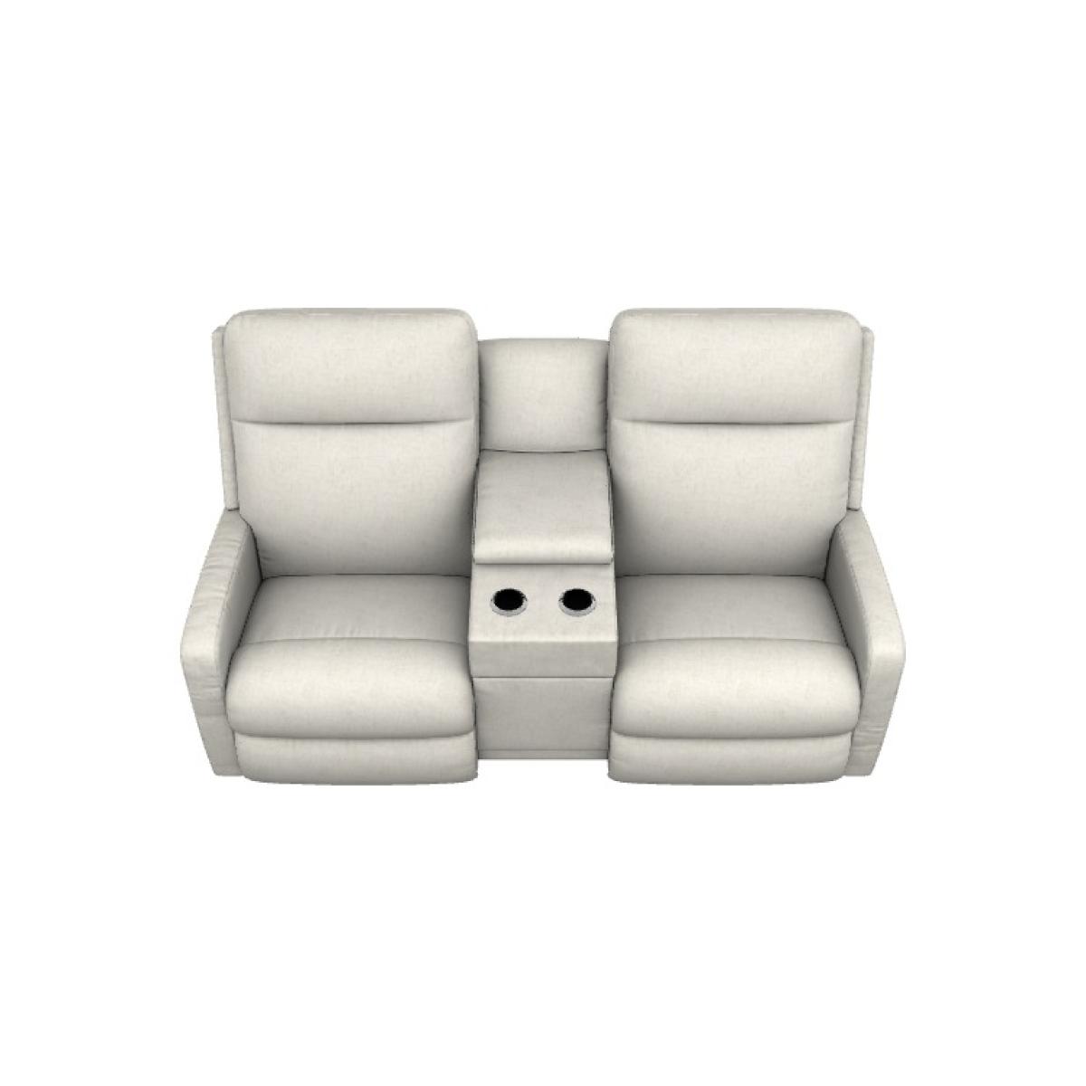 Finley Power Wall Reclining Loveseat W/ Headrest & Console - Image 3