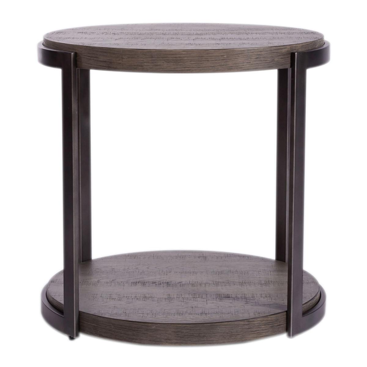 Modern View Round End Table - Image 3