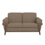 Wooden Frame & Base, Loveseat - Loft Brown - Image 3