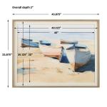 Beached Boats Framed Print - Image 7