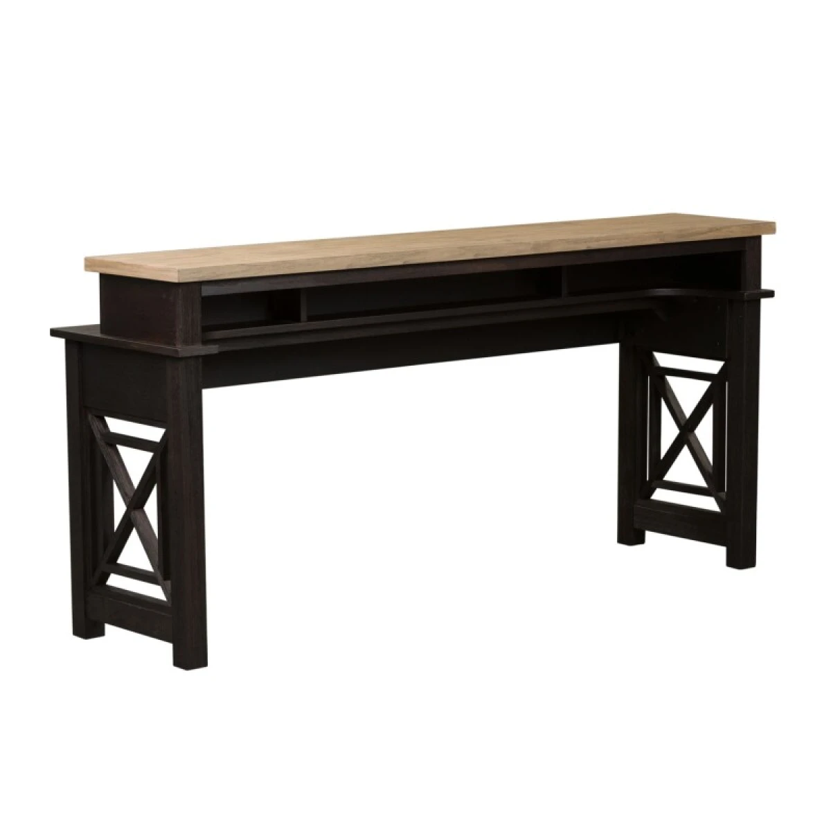 Heatherbrook 4 Piece Console Set (1-Console 3-Stools) - Image 2