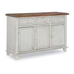 Vista Collection Buffet in Hickory & Shell