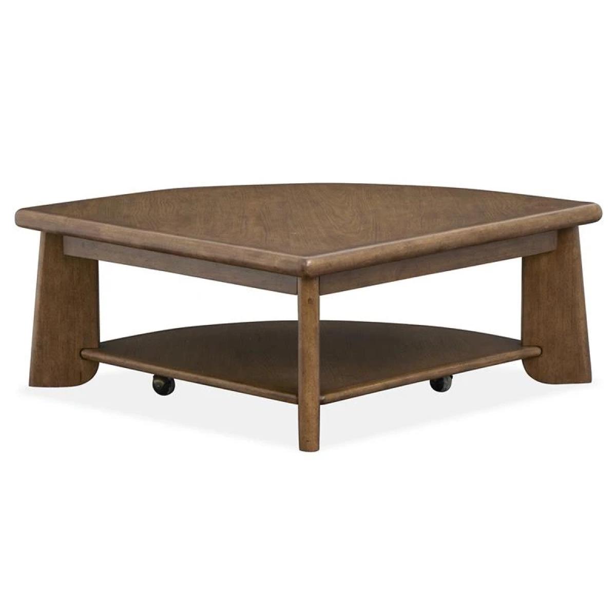 Tanner T6354-65 Pie Shaped Lift Top Cocktail Table w/Casters - Image 10