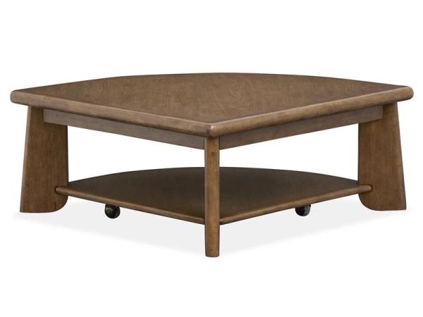 Tanner T6354-65 Pie Shaped Lift Top Cocktail Table w/Casters - Image 10