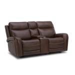 Blair Loveseat w/Console P2 & ZG - Cognac - Image 4