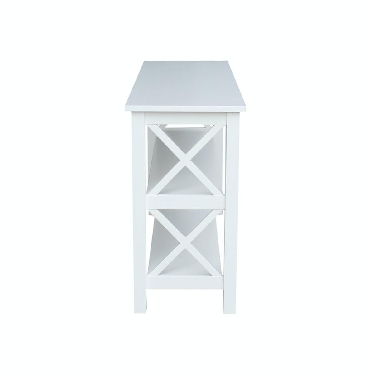 Home Accents - Sofa Table in White - Image 4