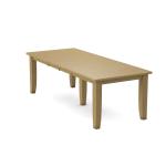 Farmhouse Solid Thick Table Top w/Shaker Legs (Set of 5) - T-53B - Image 11